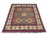 5x5 Yousafi Multicolor Afghan Hand Knotted Square Wool Area Rug